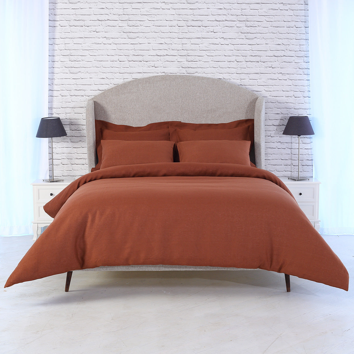 100% Linen Nutshell