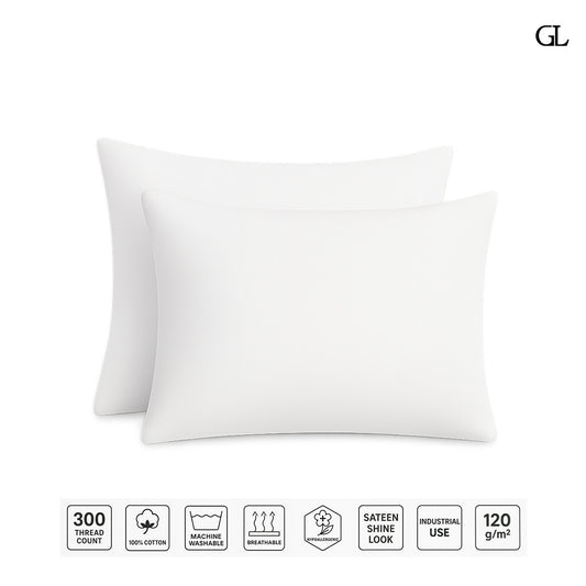 300 Fili Sateen Federe Sacchetto