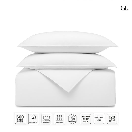 600 Fili Sateen Copripiumino