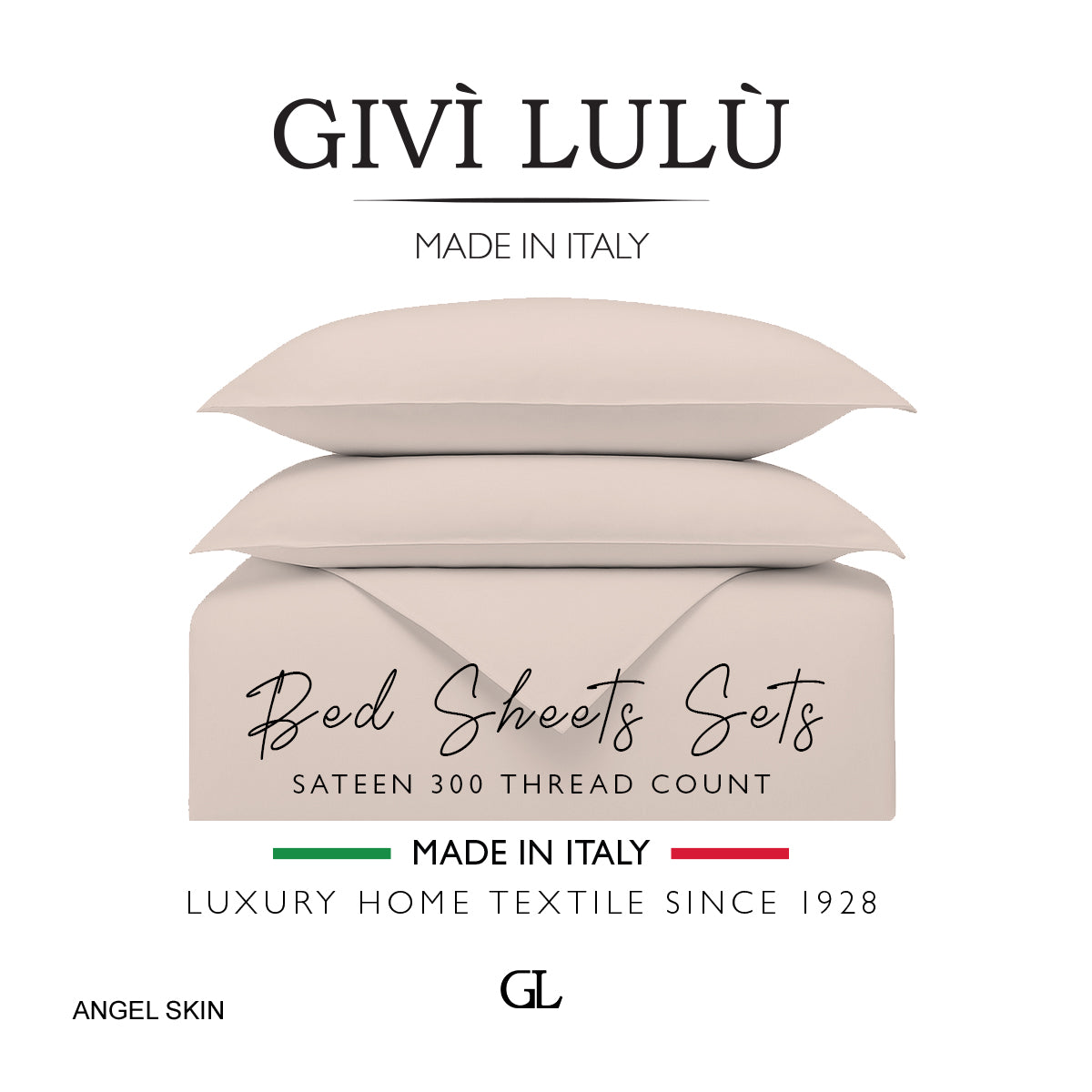 Solid 300 Thread Count - angel skin