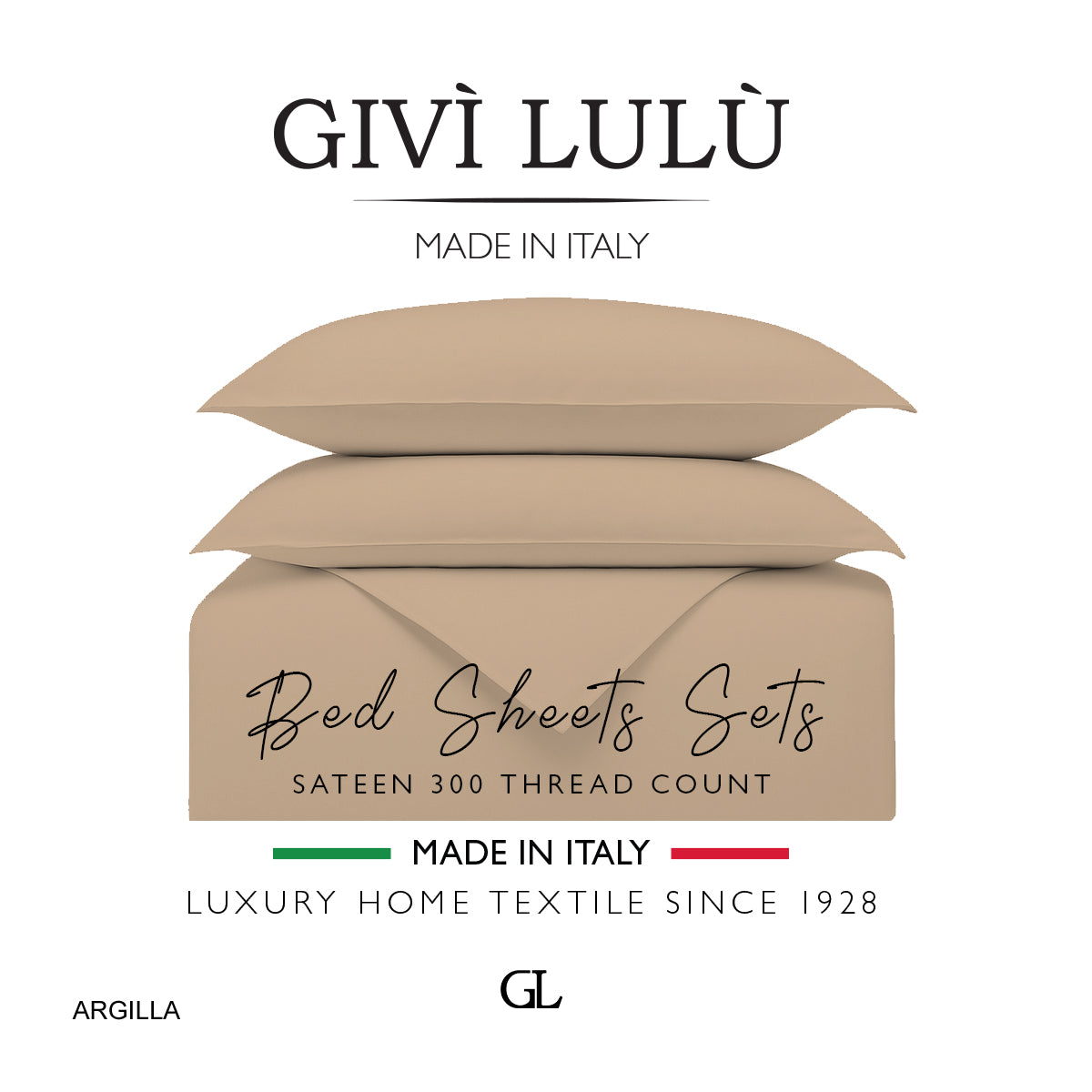 Solid 300 Thread Count - argilla