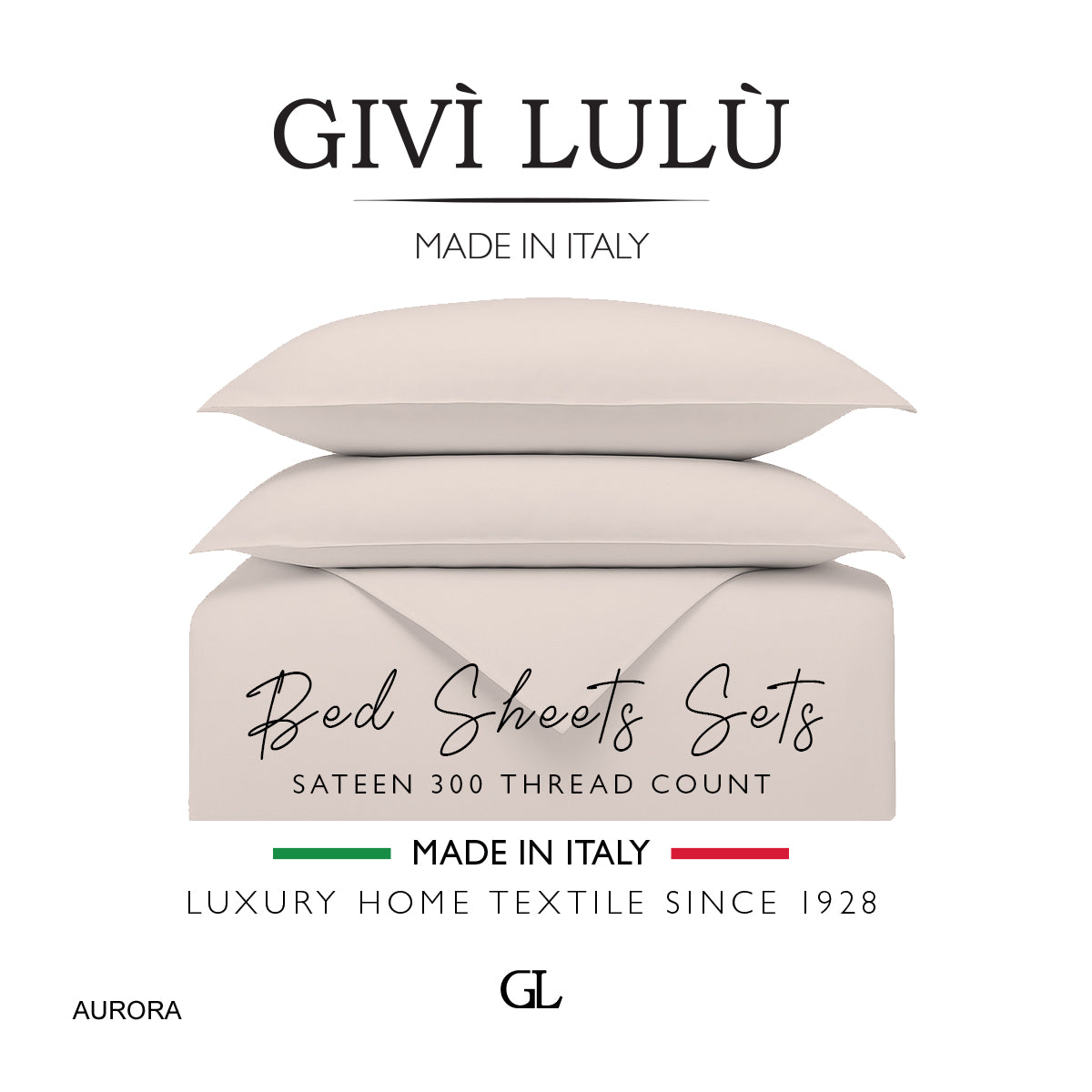 Solid 300 Thread Count - aurora