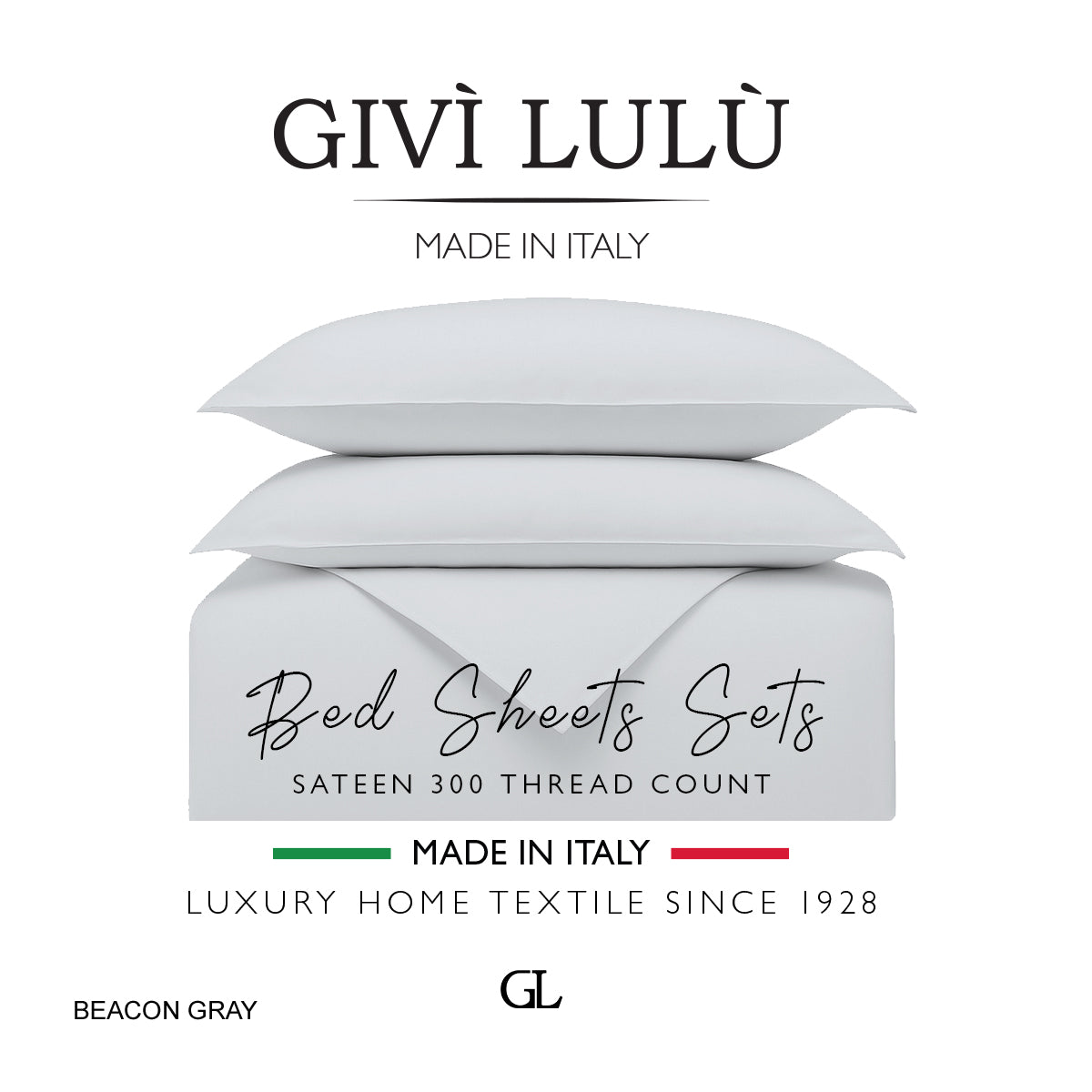 Solid 300 Thread Count - beacon gray