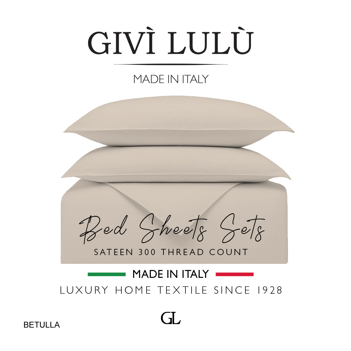 Solid 300 Thread Count - betulla