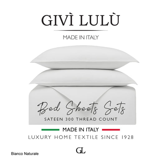 Solid 300 Thread Count - bianco naturale