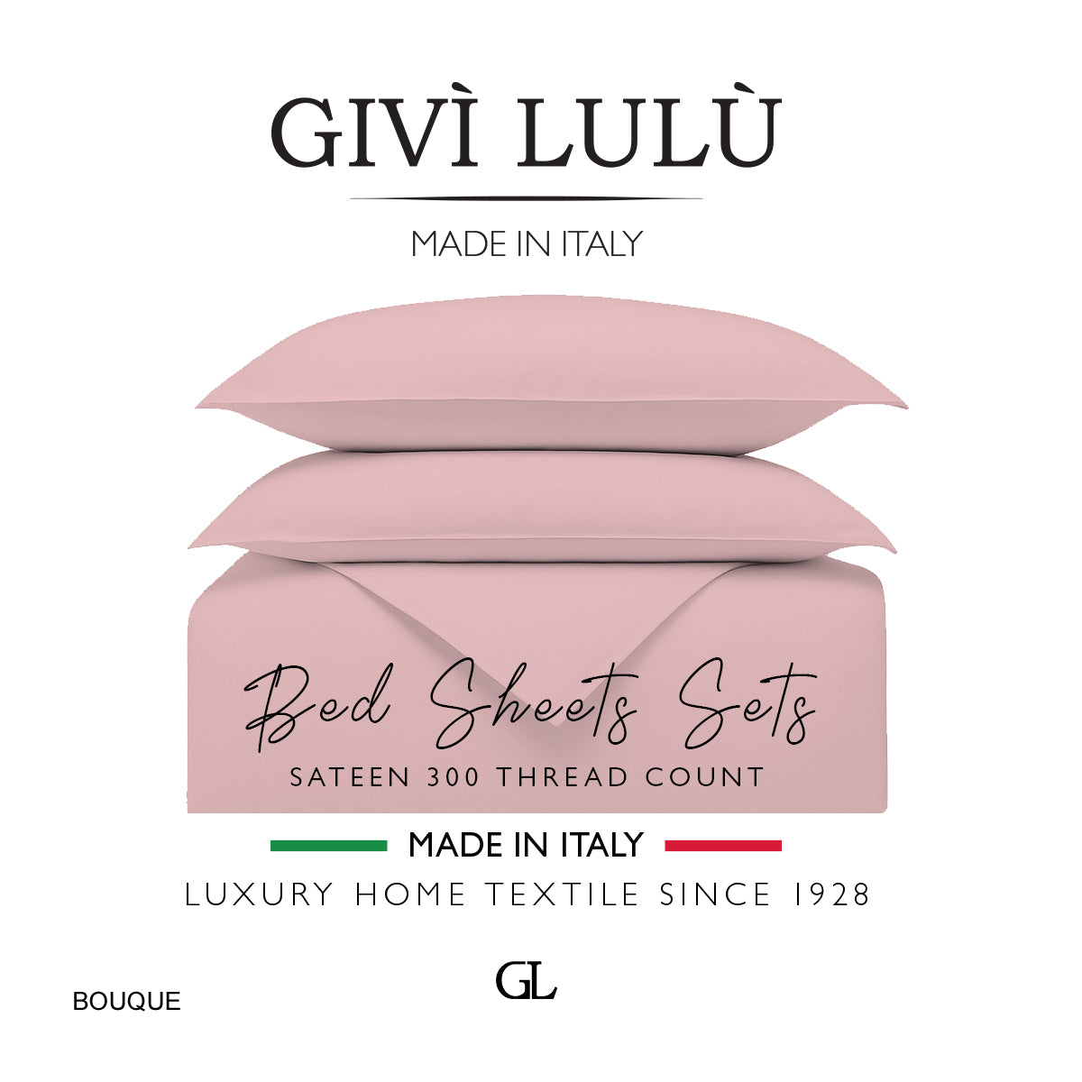 Solid 300 Thread Count - bouque