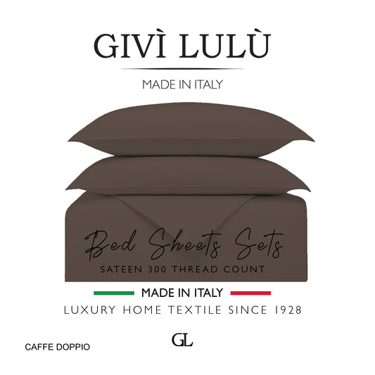 Solid 300 Thread Count - caffe doppio