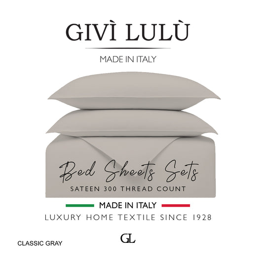 Solid 300 Thread Count - classic gray