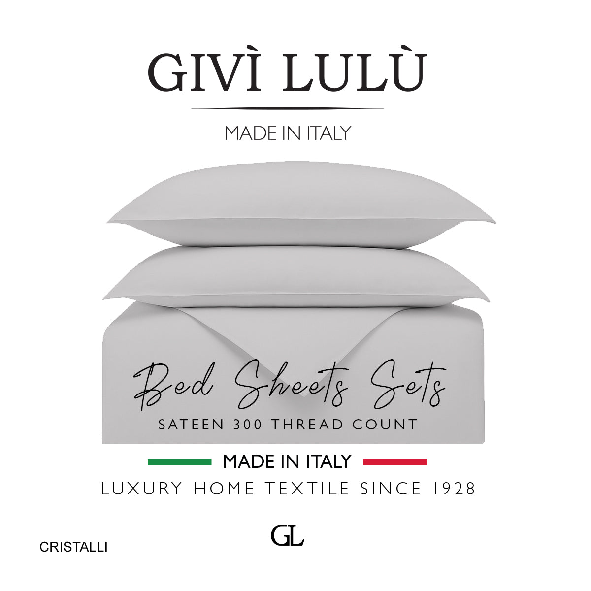 Solid 300 Thread Count - cristalli