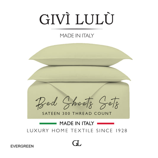 Solid 300 Thread Count - evergreen