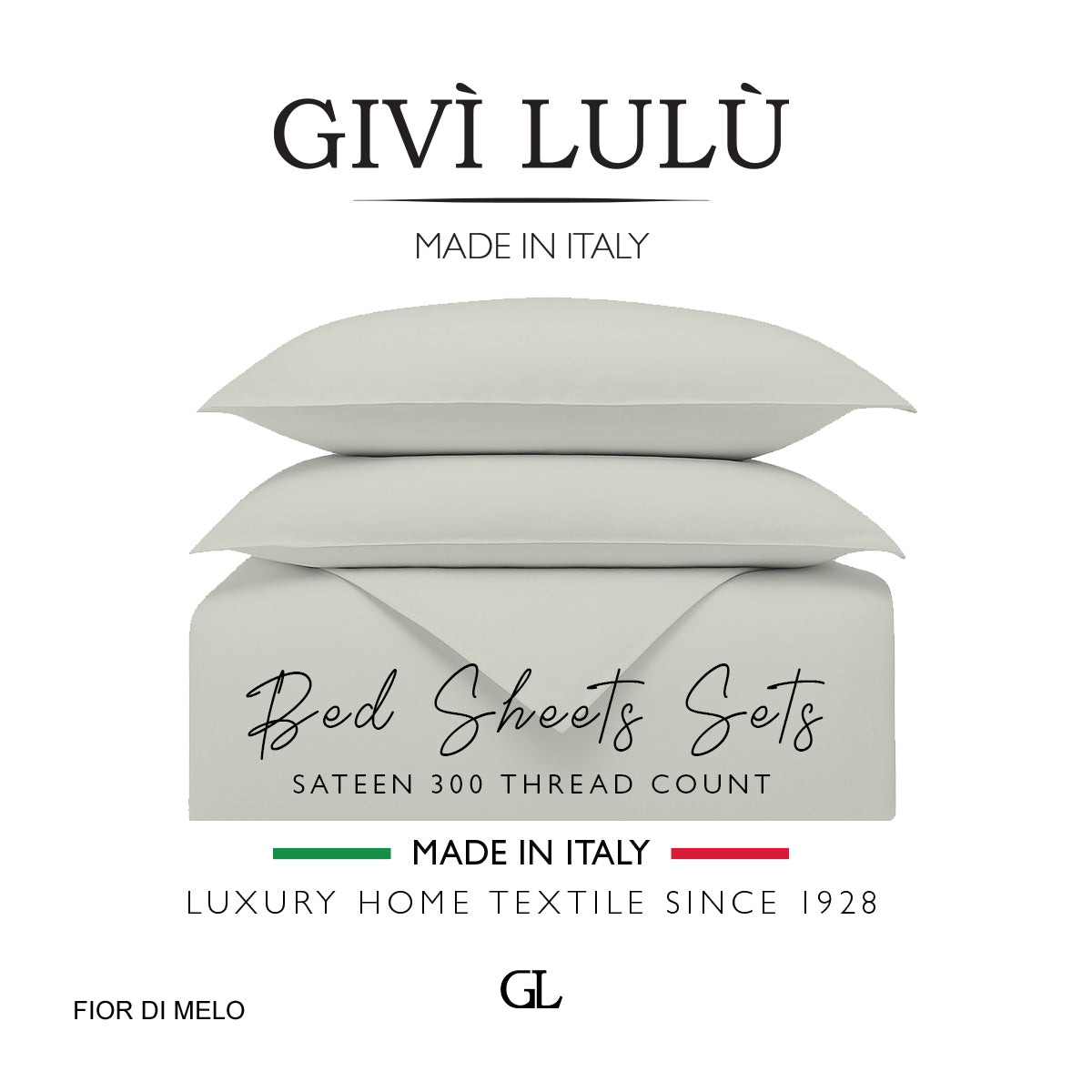 Solid 300 Thread Count - fior di melo