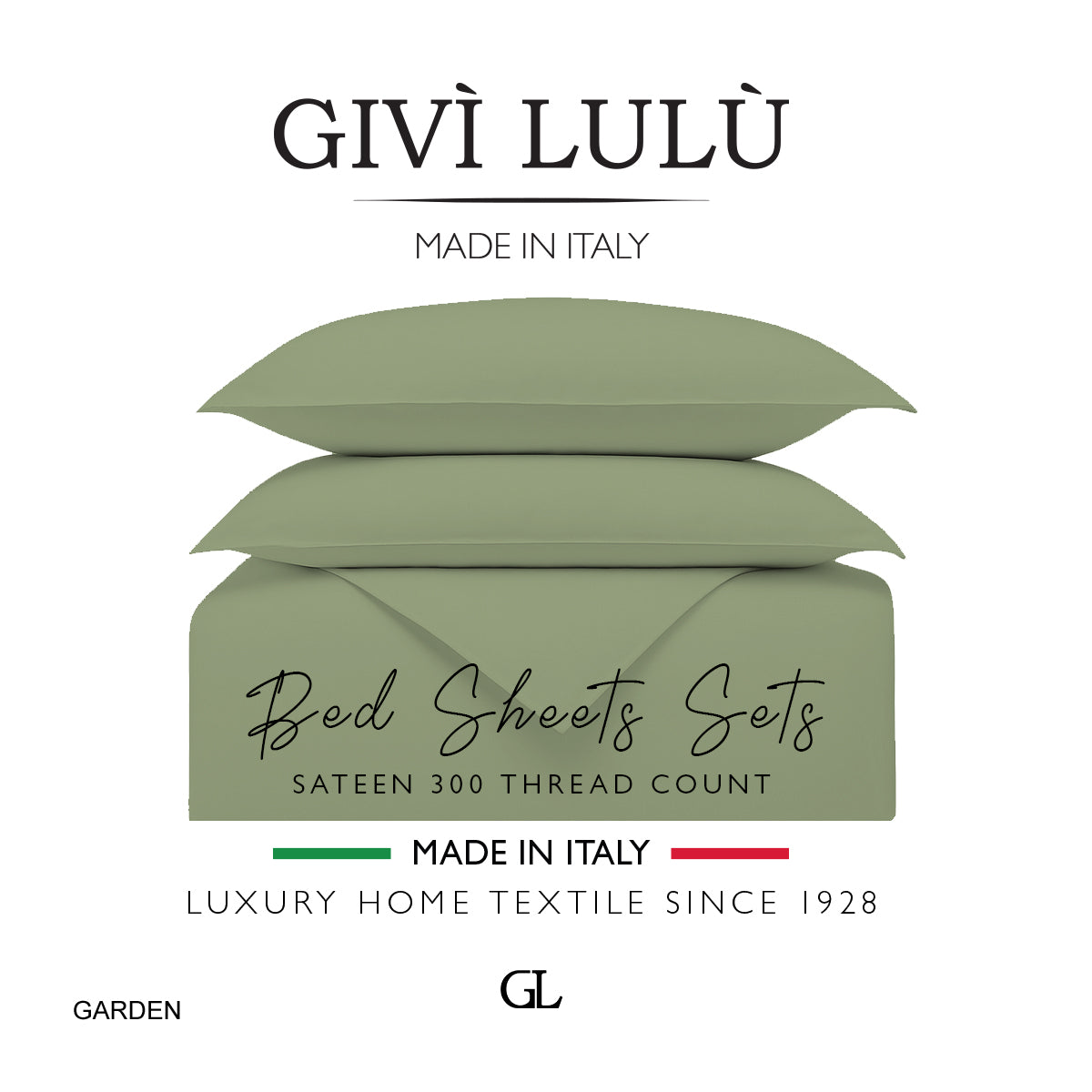 Solid 300 Thread Count - garden