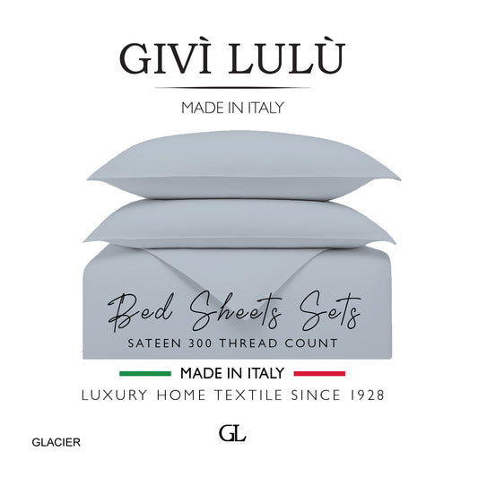 Solid 300 Thread Count - glacier
