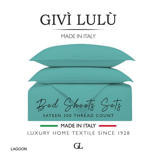 Solid 300 Thread Count - lagoon