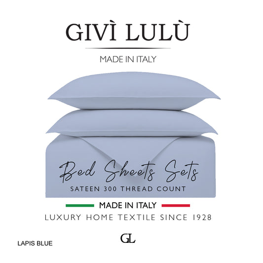 Solid 300 Thread Count - lapis blue