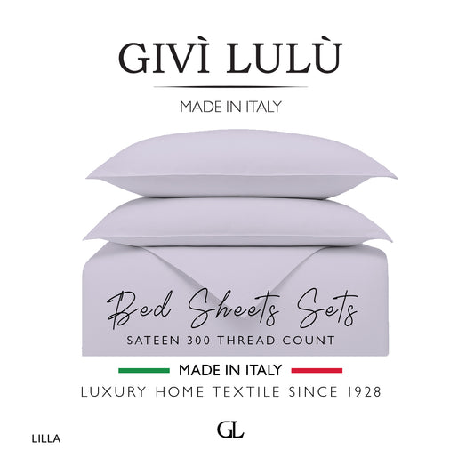 Solid 300 Thread Count - lilla