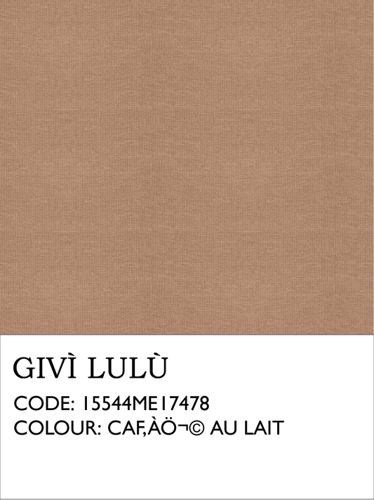 Ткань 100% лен — Café au Lait