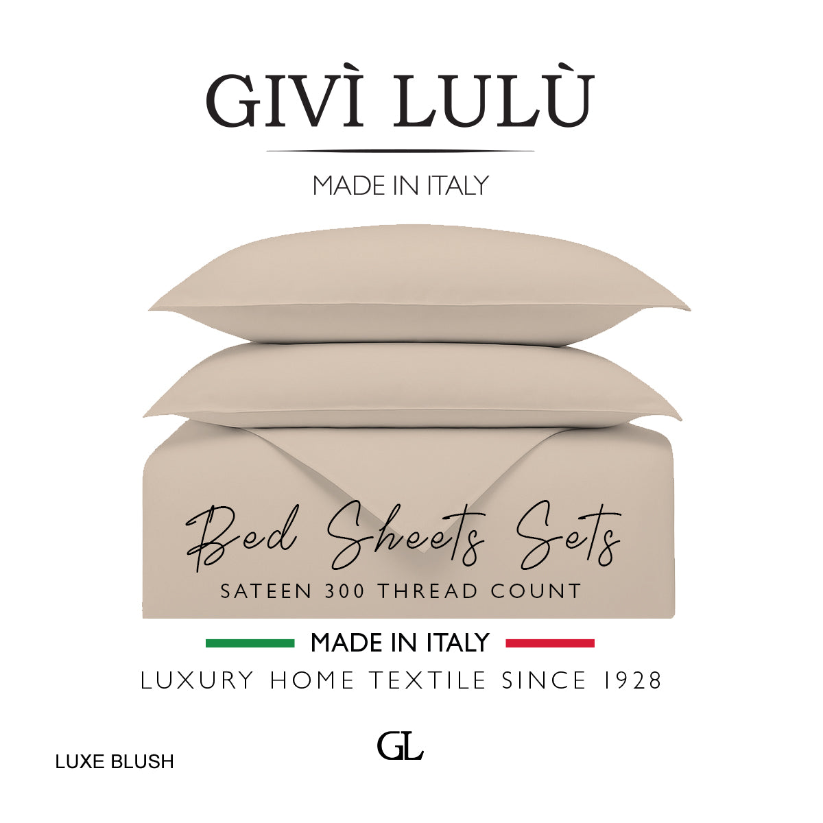 Solid 300 Thread Count - luxe blush