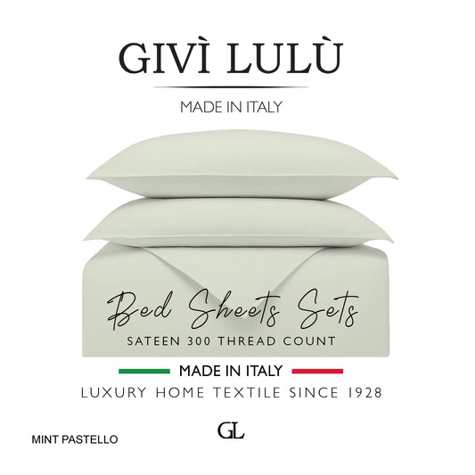 Solid 300 Thread Count - mint pastello