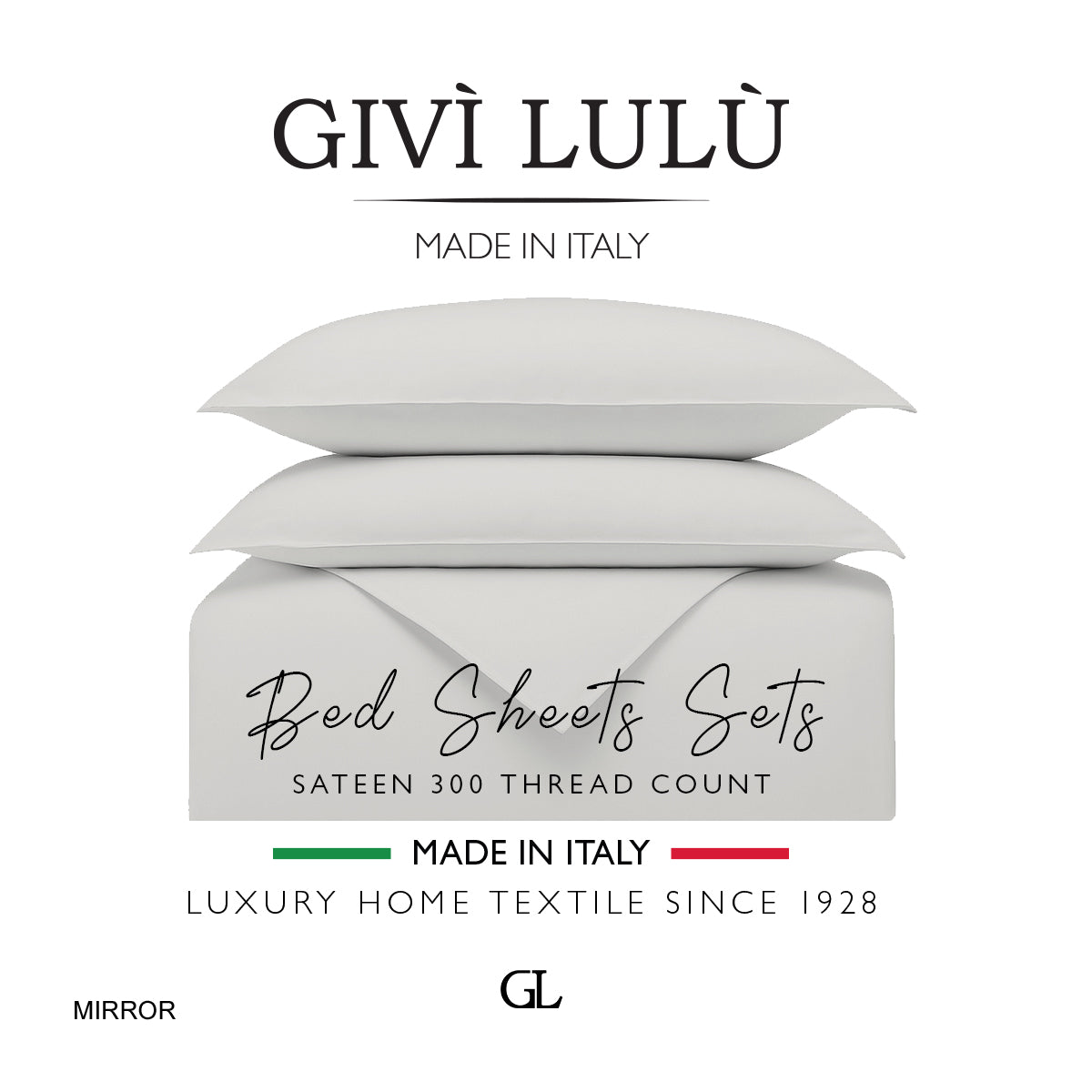 Solid 300 Thread Count - mirror