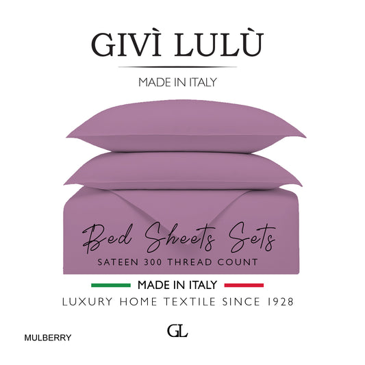 Solid 300 Thread Count - mulberry