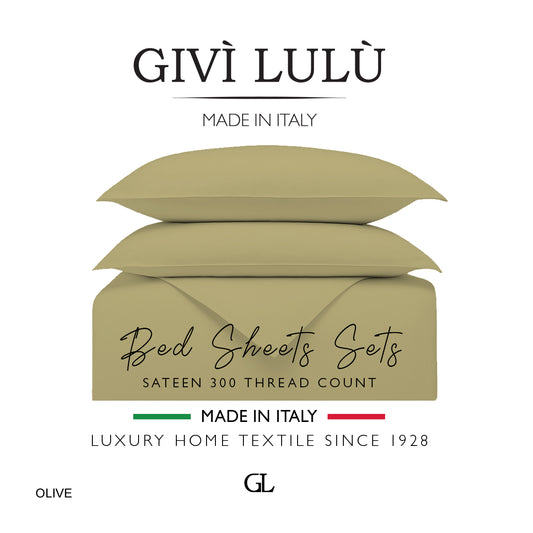 Solid 300 Thread Count - olive