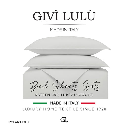 Solid 300 Thread Count - polar light