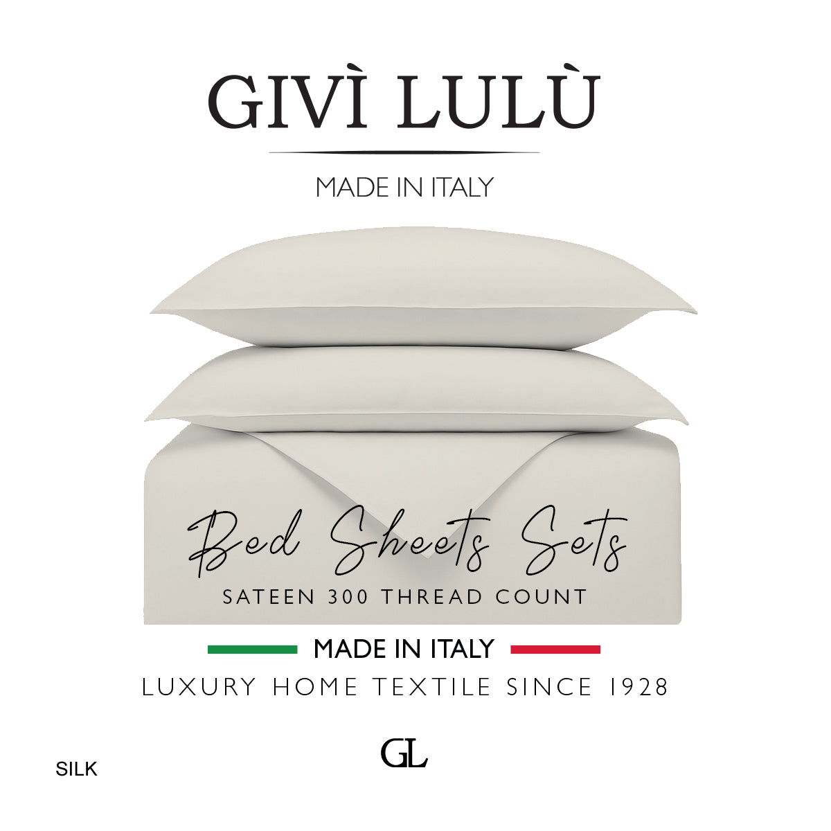 Solid 300 Thread Count - silk