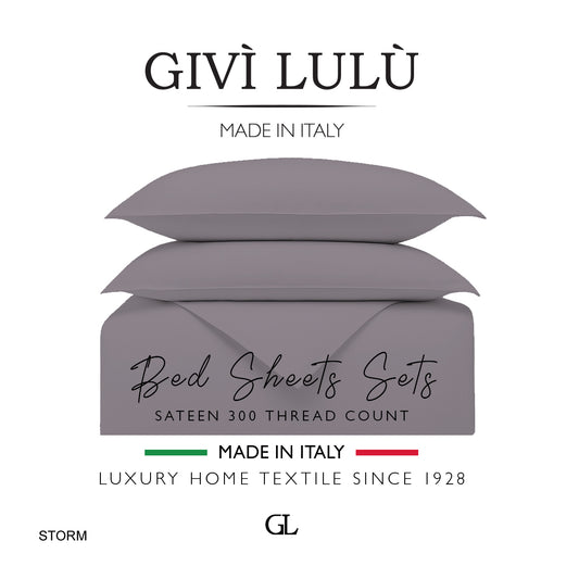 Solid 300 Thread Count - storm