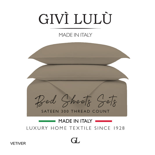 Solid 300 Thread Count - vetiver