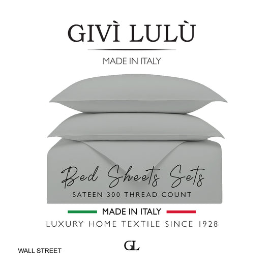 Solid 300 Thread Count - wall street